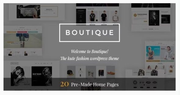 Boutique - Kute Fashion WooCommerce Theme ( RTL Supported )