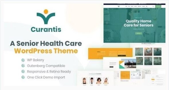 Curantis - Medical Care and Nursing WordPress