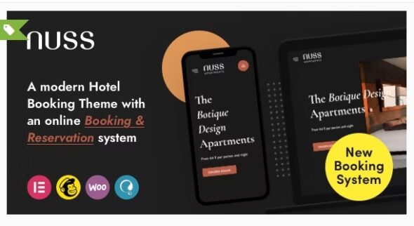 Nuss - Hotel Booking WordPress