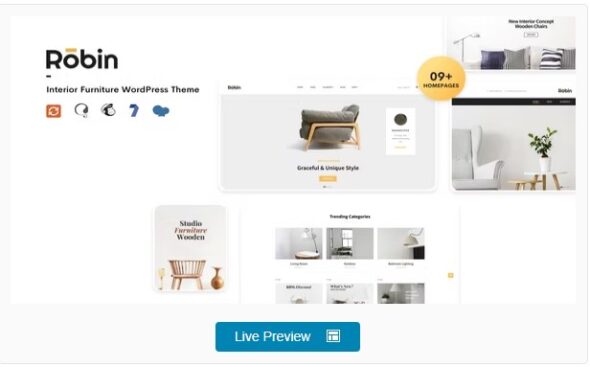 Robin - Furniture Shop WooCommerce WordPress Theme