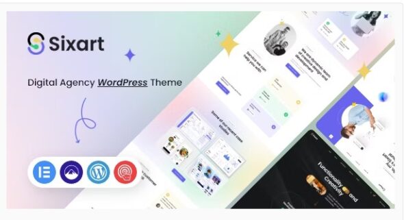 Sixart - Digital Agency WordPress Theme