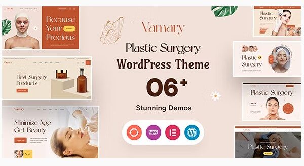 Vamary - Plastic Surgery WordPress Theme