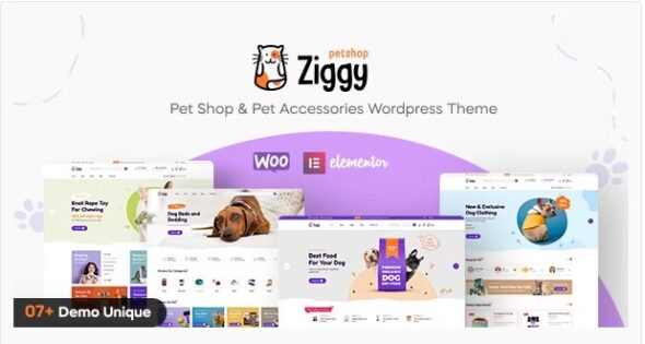 Ziggy - Pet Shop WordPress Theme