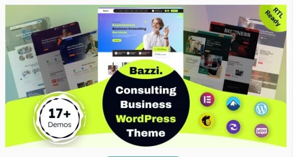 Bazzi - Consulting Business WordPress Theme