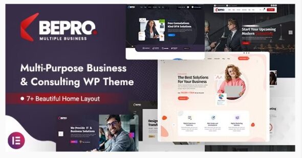 Bepro - Multipurpose Business WordPress Theme