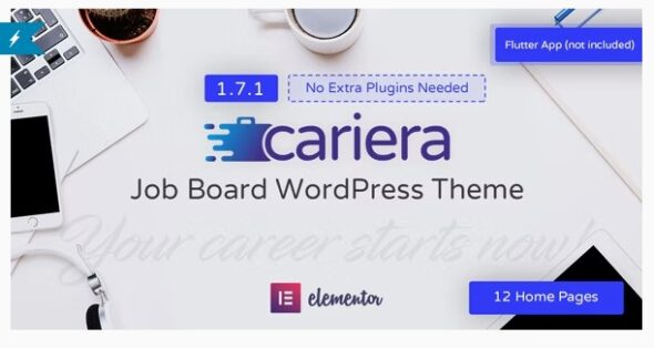 Cariera - Job Board WordPress Theme