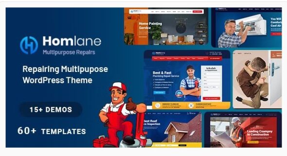 Homlane - Multipurpose Servicing And Repairing WordPress Theme