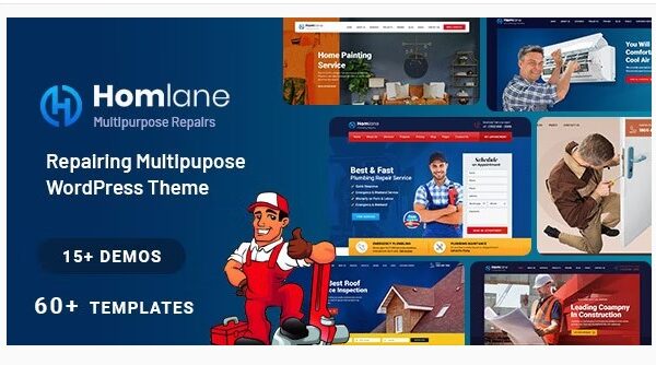 Homlane - Multipurpose Servicing And Repairing WordPress Theme