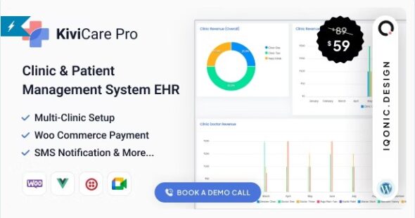 KiviCare Pro - Clinic & Patient Management System EHR (Add-on)
