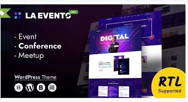 La Evento - An Organized Event WordPress Theme