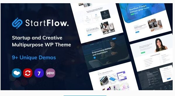 StartFlow Responsive Multipurpose WordPress Theme