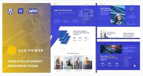 SunPower - Solar Renewable Energy Theme
