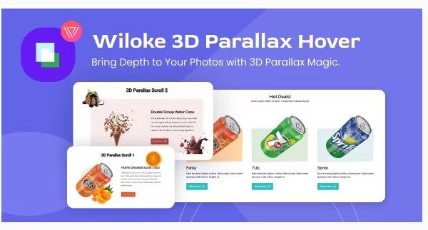 Wiloke 3D Parallax