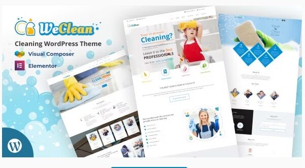 We Clean - Cleaning WordPress