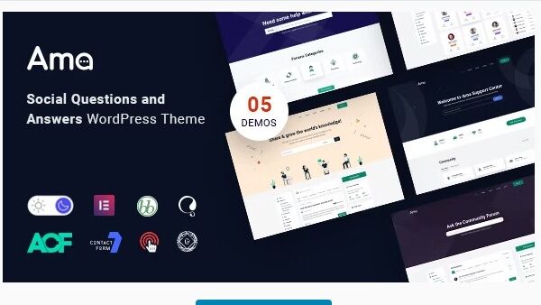 AMA - bbPress Forum WordPress Theme with Social Questions and Answers