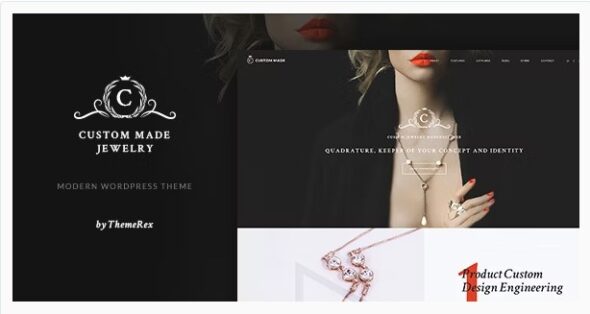 Custom Made Jewelry Manufacturer and Store WordPress Theme