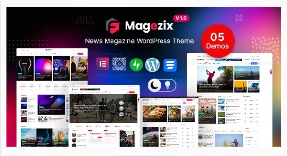 Magezix - Newspaper & Magazine WordPress Theme