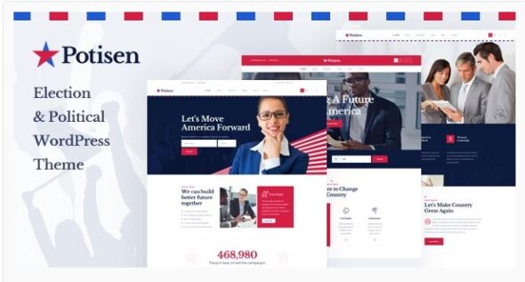 Potisen - Election & Political WordPress Theme