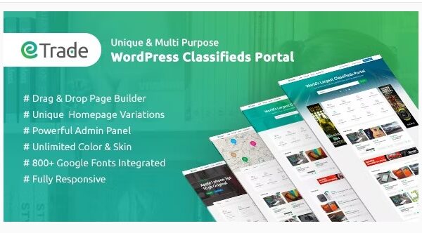 Trade - Modern Classified Ads WordPress Theme