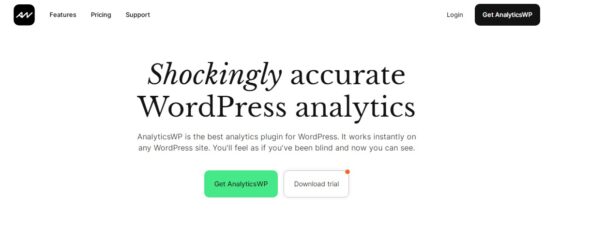 AnalyticsWP #1 WordPress Analytics Plugin