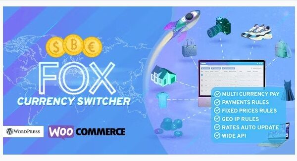 FOX - WooCommerce Currency Switcher Professional - Multi Currency [WOOCS]
