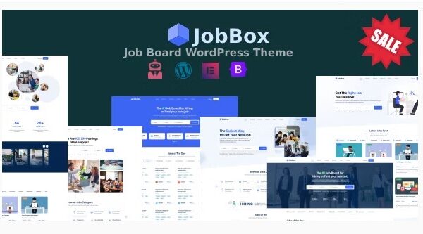 JobBox - Job Board & Career Portal Recruitment Agency WordPress Theme