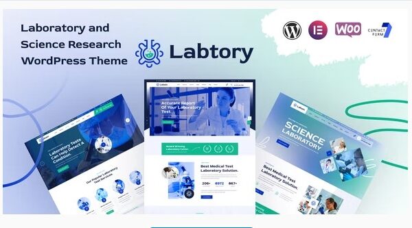 Labtory - Laboratory and Science Research WordPress Theme