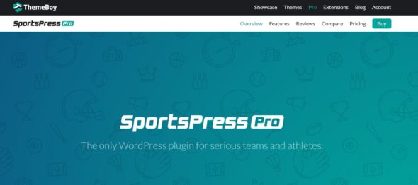 SportPress Pro WordPress Plugin For Serious Teams and Athletes