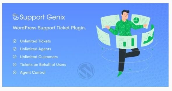 Support Genix – WordPress Support Ticket Plugin