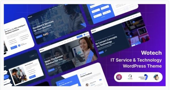 Wotech - IT Service WordPress Theme