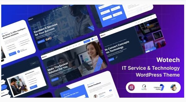 Wotech - IT Service WordPress Theme