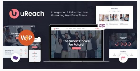 uReach Immigration & Relocation Consulting WordPress Theme