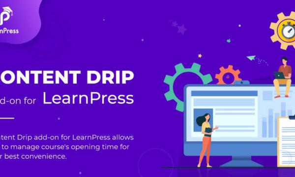 LearnPress Content Drip Add-on