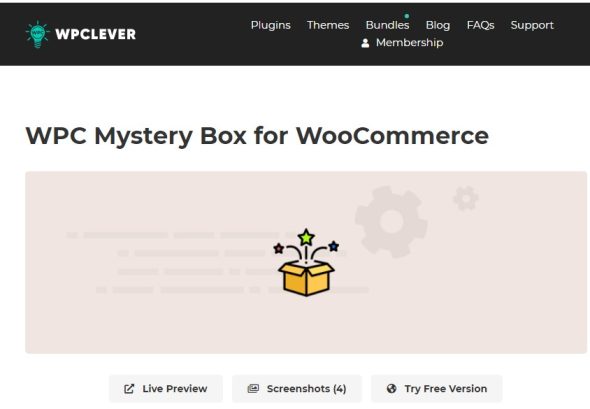 WPC Mystery Box for WooCommerce (Premium)