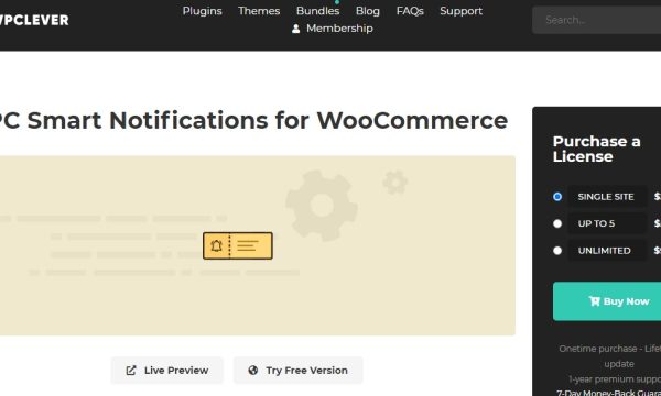 WPC Smart Notifications for WooCommerce