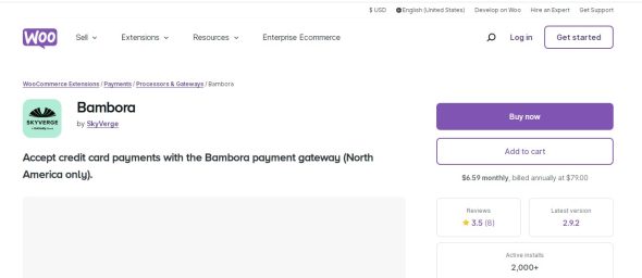 WooCommerce Beanstream / Bambora Payment Gateway