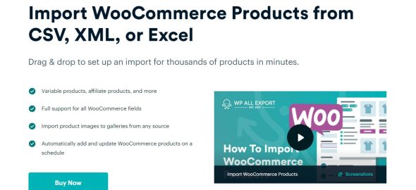 WooCommerce Import Addon