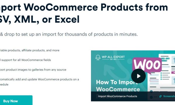 WooCommerce Import Addon