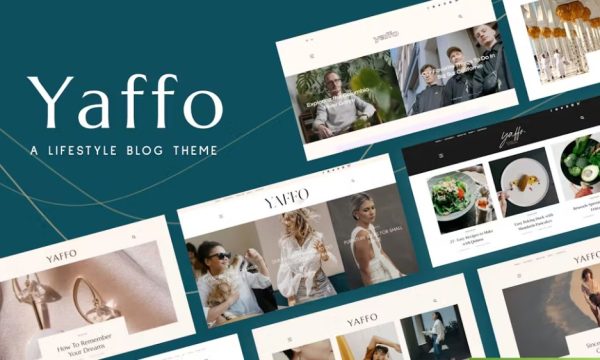 Yaffo – A Lifestyle Personal Blog WordPress Theme