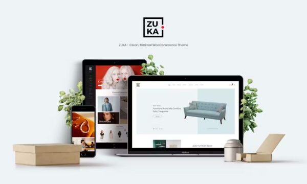 Zuka – Clean, Minimal WooCommerce Theme