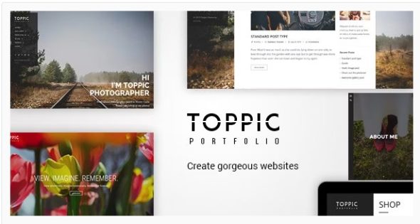 TopPic – Portfolio Photography Theme