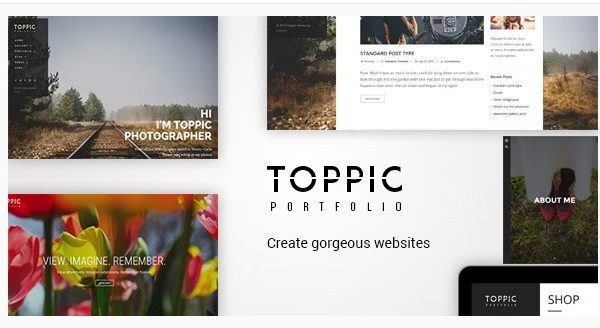TopPic – Portfolio Photography Theme