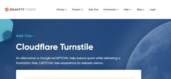 Gravity Forms Cloudflare Turnstile