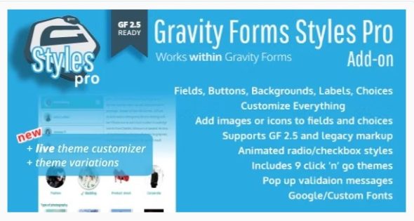 Gravity Forms Styles Pro Add-on