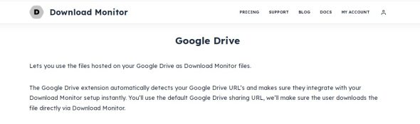 Download Monitor Google Drive