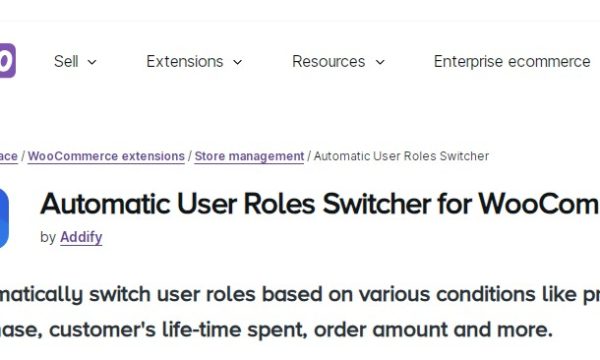 Automatic User Roles Switcher