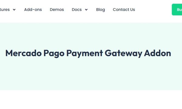 BookingPress – Mercado Pago Payment Gateway Addon