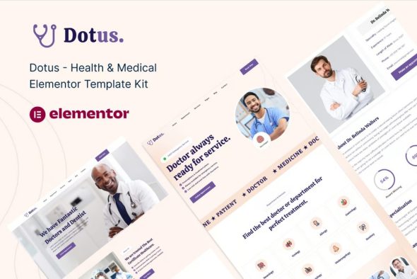 Dotus – Health & Medical Elementor Template Kit