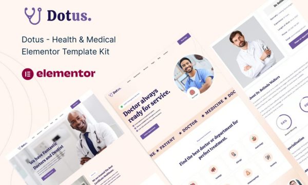 Dotus – Health & Medical Elementor Template Kit