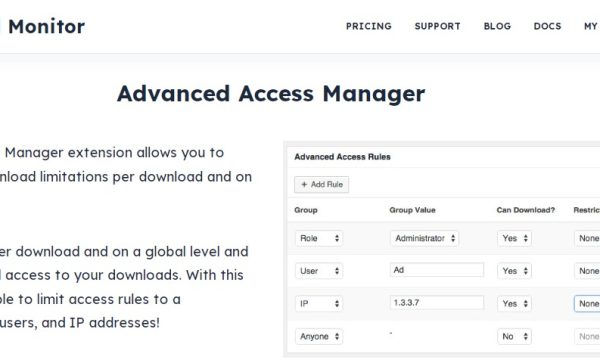 Download Monitor Advanced Access Manager